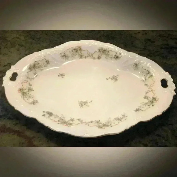 Haviland China tray - Picture 1 of 9
